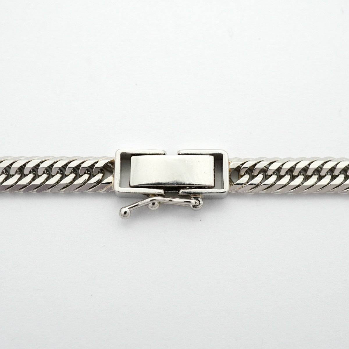 【6khd0053】喜平 ネックレス Pt850 プラチナ トリプル 12面 51.3cm 30.6g キヘイ【中古】メンズ レディース ユニセックス