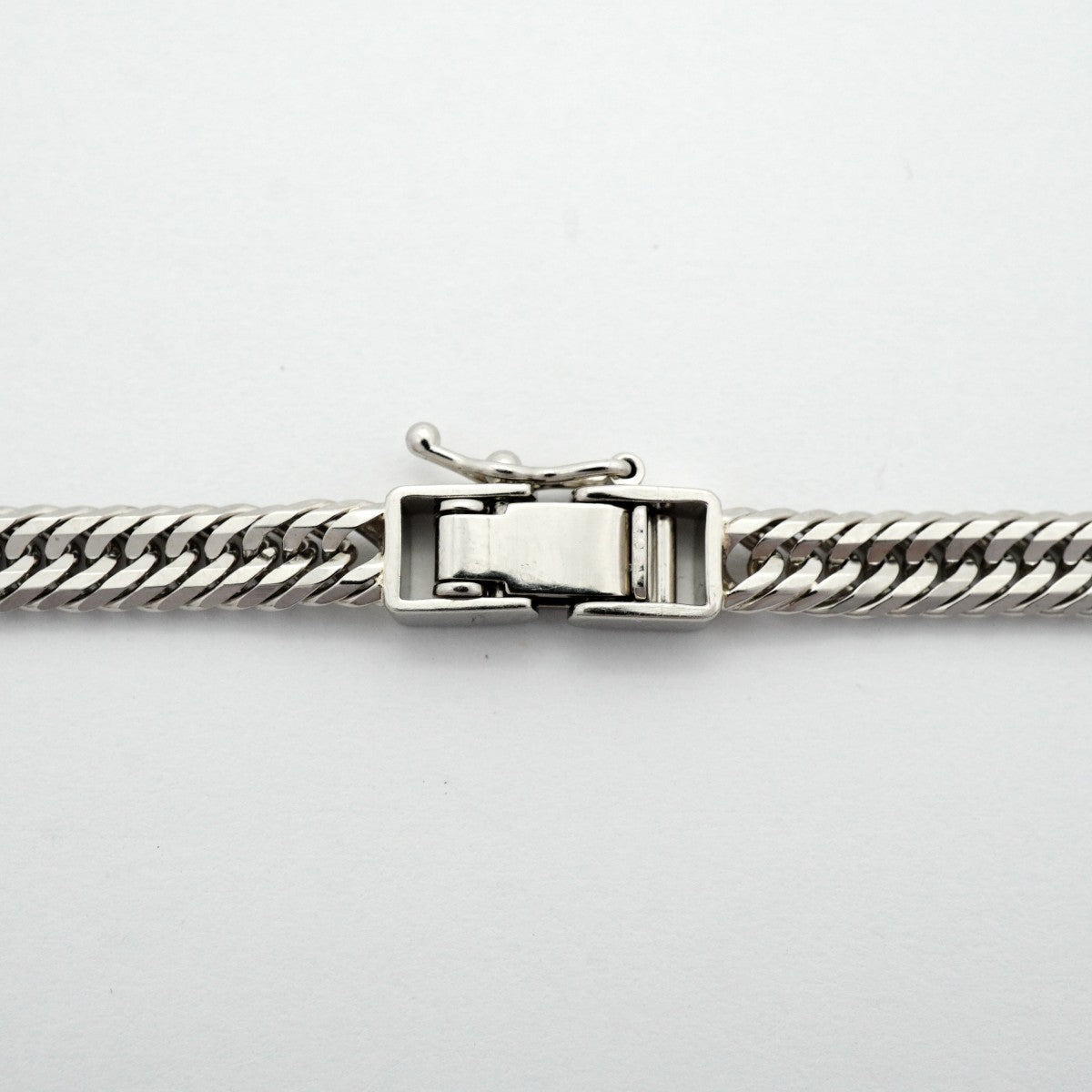 【6khd0053】喜平 ネックレス Pt850 プラチナ トリプル 12面 51.3cm 30.6g キヘイ【中古】メンズ レディース ユニセックス