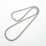 【6khd0054】喜平 ネックレス Pt850 プラチナ トリプル 12面 50.6cm 30.8g キヘイ【中古】メンズ レディース ユニセックス