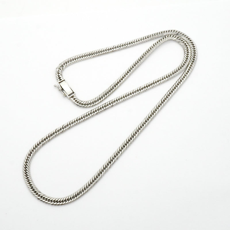 【6khd0054】喜平 ネックレス Pt850 プラチナ トリプル 12面 50.6cm 30.8g キヘイ【中古】メンズ レディース ユニセックス