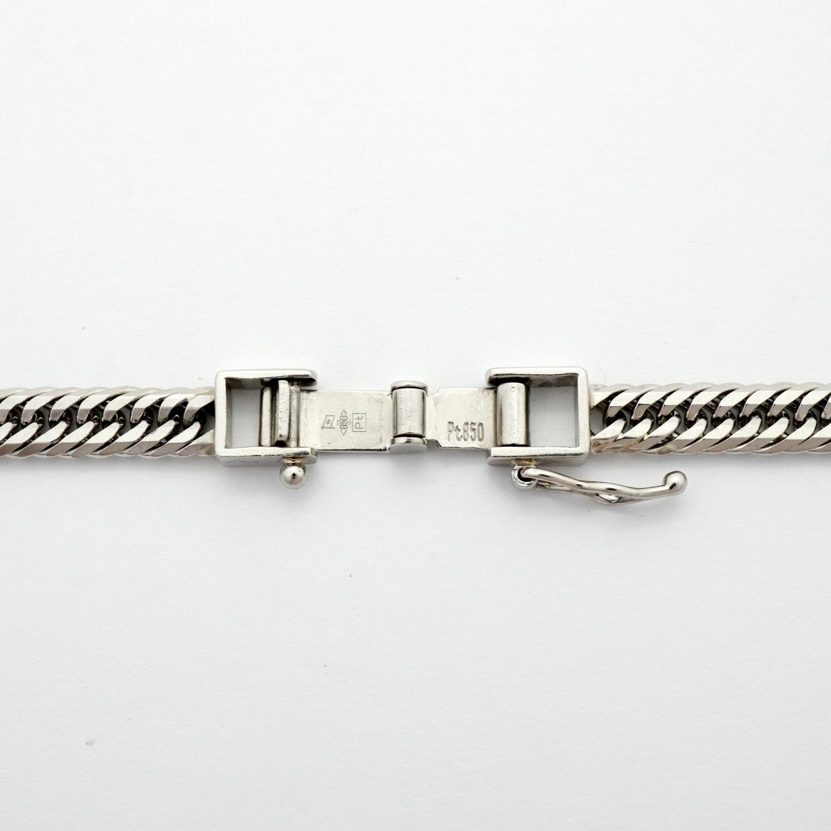 【6khd0054】喜平 ネックレス Pt850 プラチナ トリプル 12面 50.6cm 30.8g キヘイ【中古】メンズ レディース ユニセックス