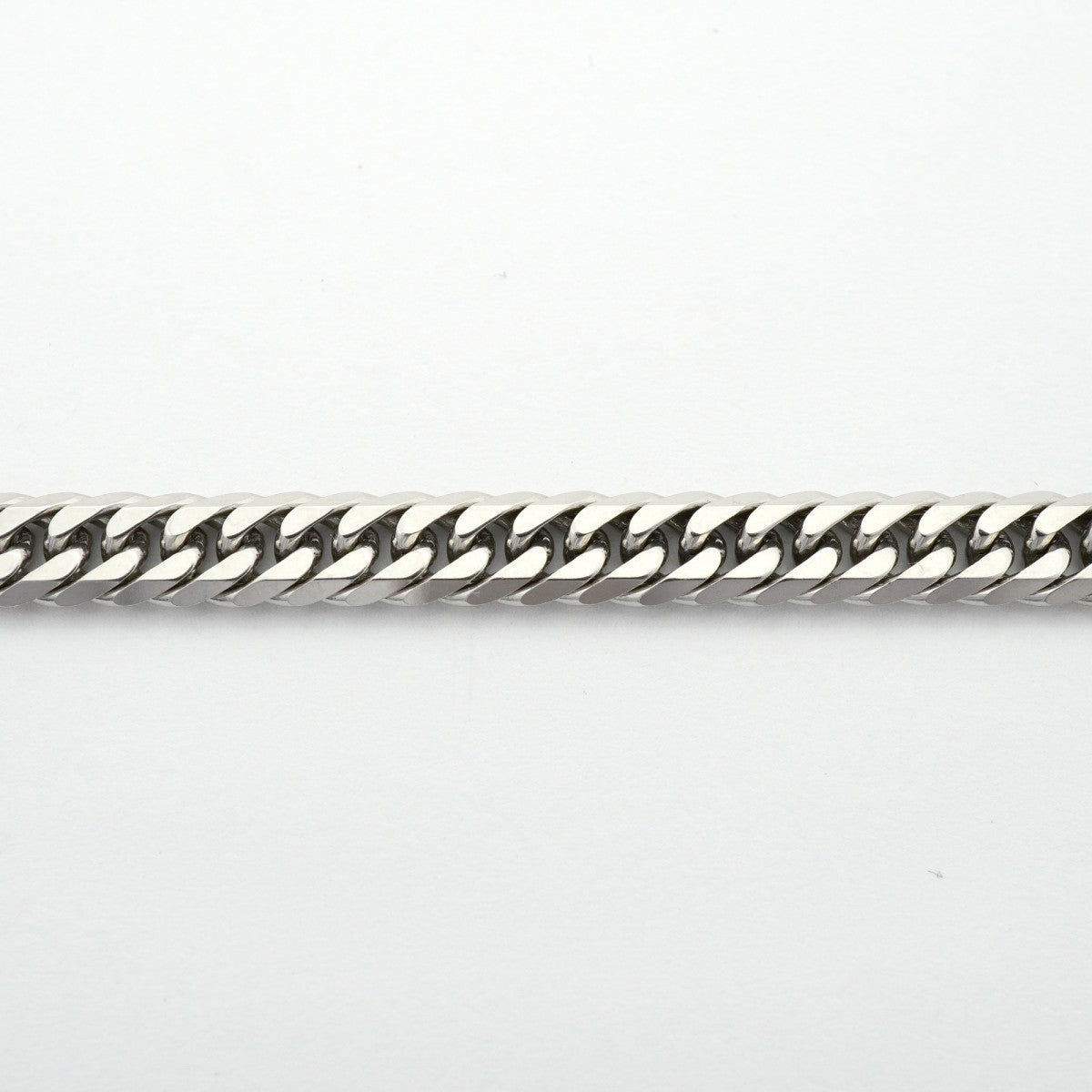 【6khd0055】喜平 ネックレス Pt850 プラチナ 6面 ダブル 61.2cm 50.2g キヘイ【中古】メンズ レディース ユニセックス