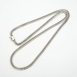 【6khd0055】喜平 ネックレス Pt850 プラチナ 6面 ダブル 61.2cm 50.2g キヘイ【中古】メンズ レディース ユニセックス