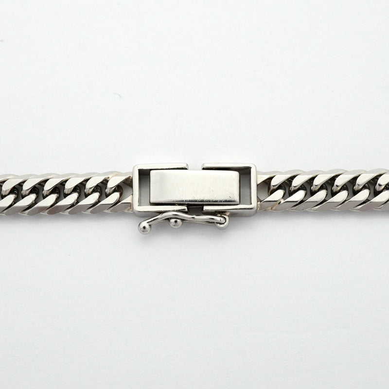 【6khd0055】喜平 ネックレス Pt850 プラチナ 6面 ダブル 61.2cm 50.2g キヘイ【中古】メンズ レディース ユニセックス