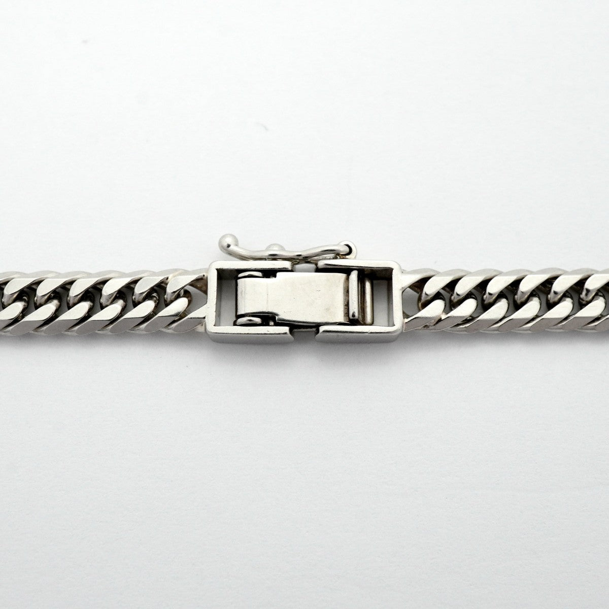 【6khd0055】喜平 ネックレス Pt850 プラチナ 6面 ダブル 61.2cm 50.2g キヘイ【中古】メンズ レディース ユニセックス