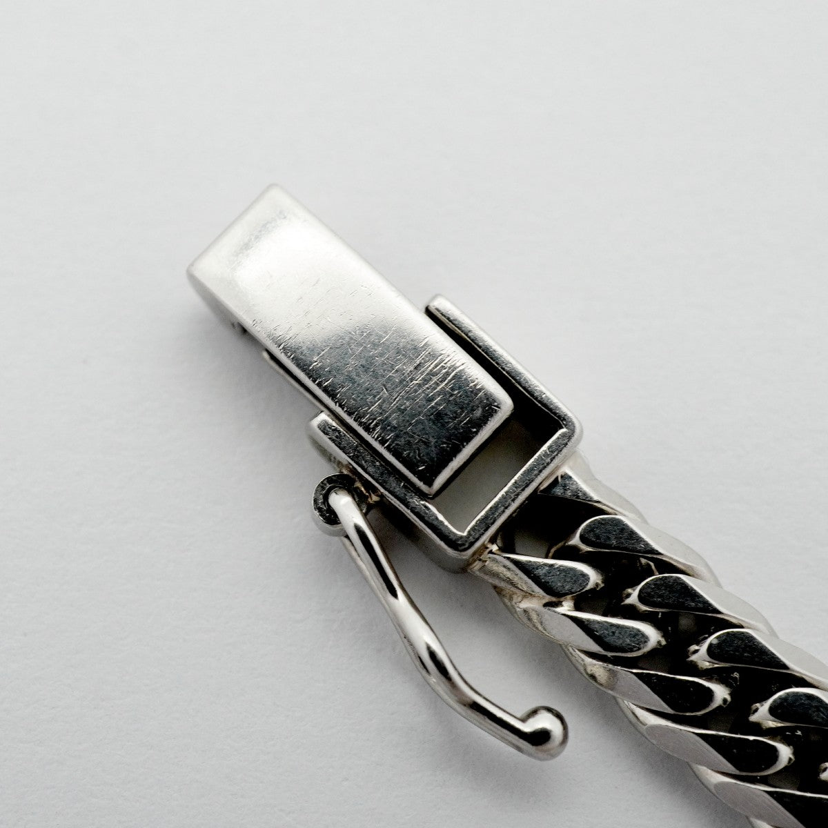 【6khd0055】喜平 ネックレス Pt850 プラチナ 6面 ダブル 61.2cm 50.2g キヘイ【中古】メンズ レディース ユニセックス
