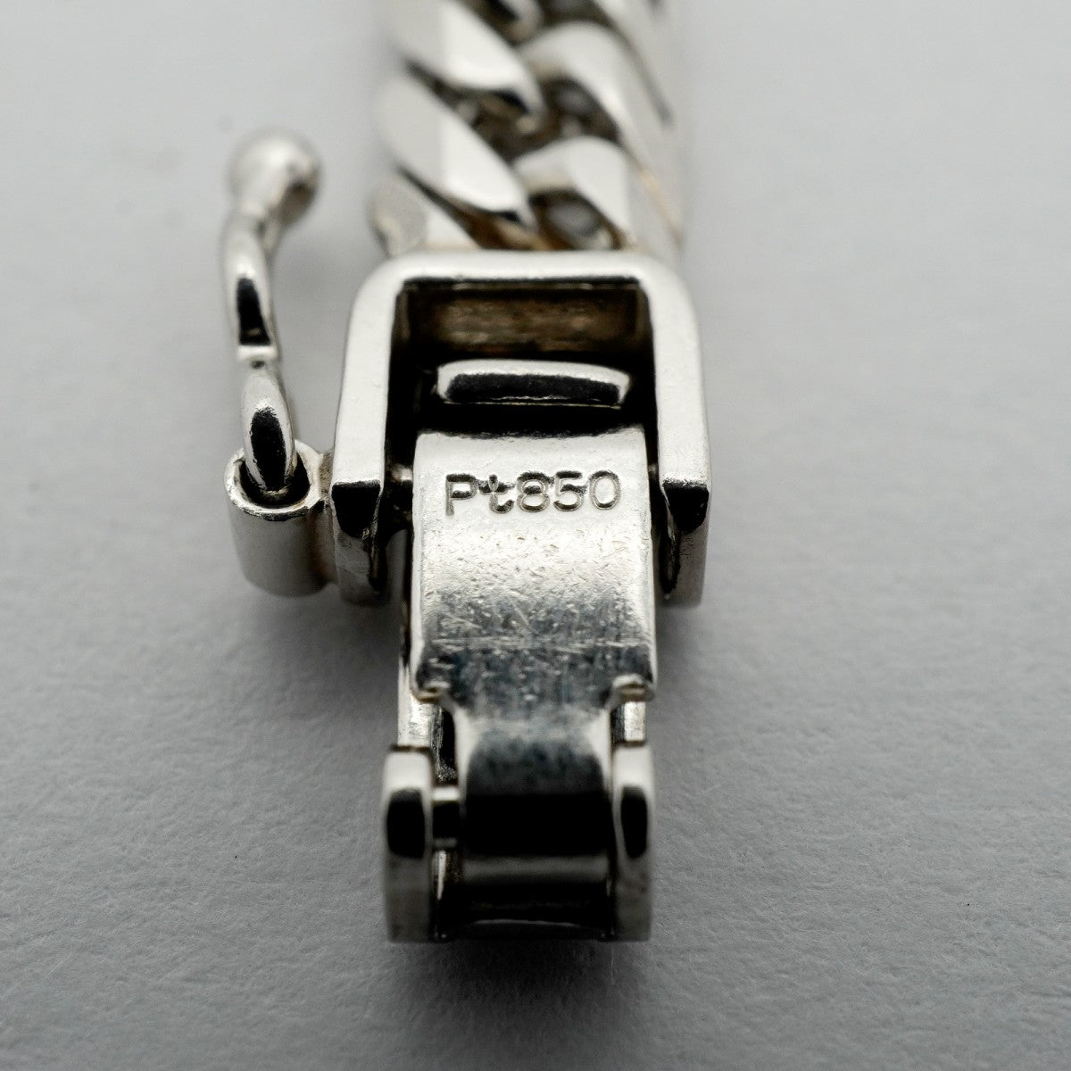【6khd0056】喜平 ネックレス Pt850 プラチナ 6面 ダブル 60.3cm 50.8g キヘイ【中古】メンズ レディース ユニセックス