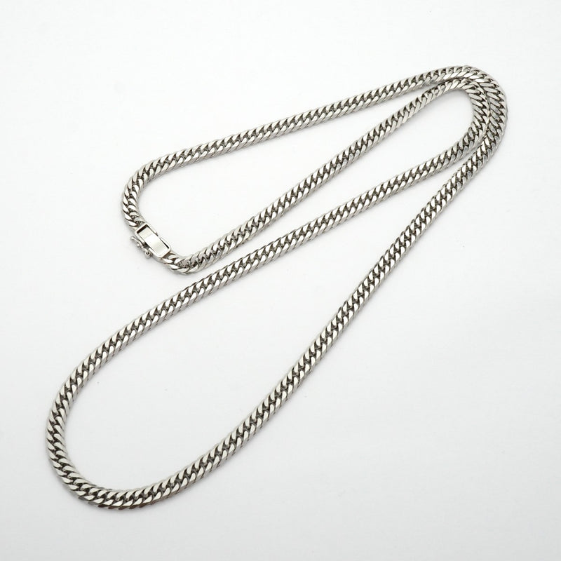 【6khd0056】喜平 ネックレス Pt850 プラチナ 6面 ダブル 60.3cm 50.8g キヘイ【中古】メンズ レディース ユニセックス