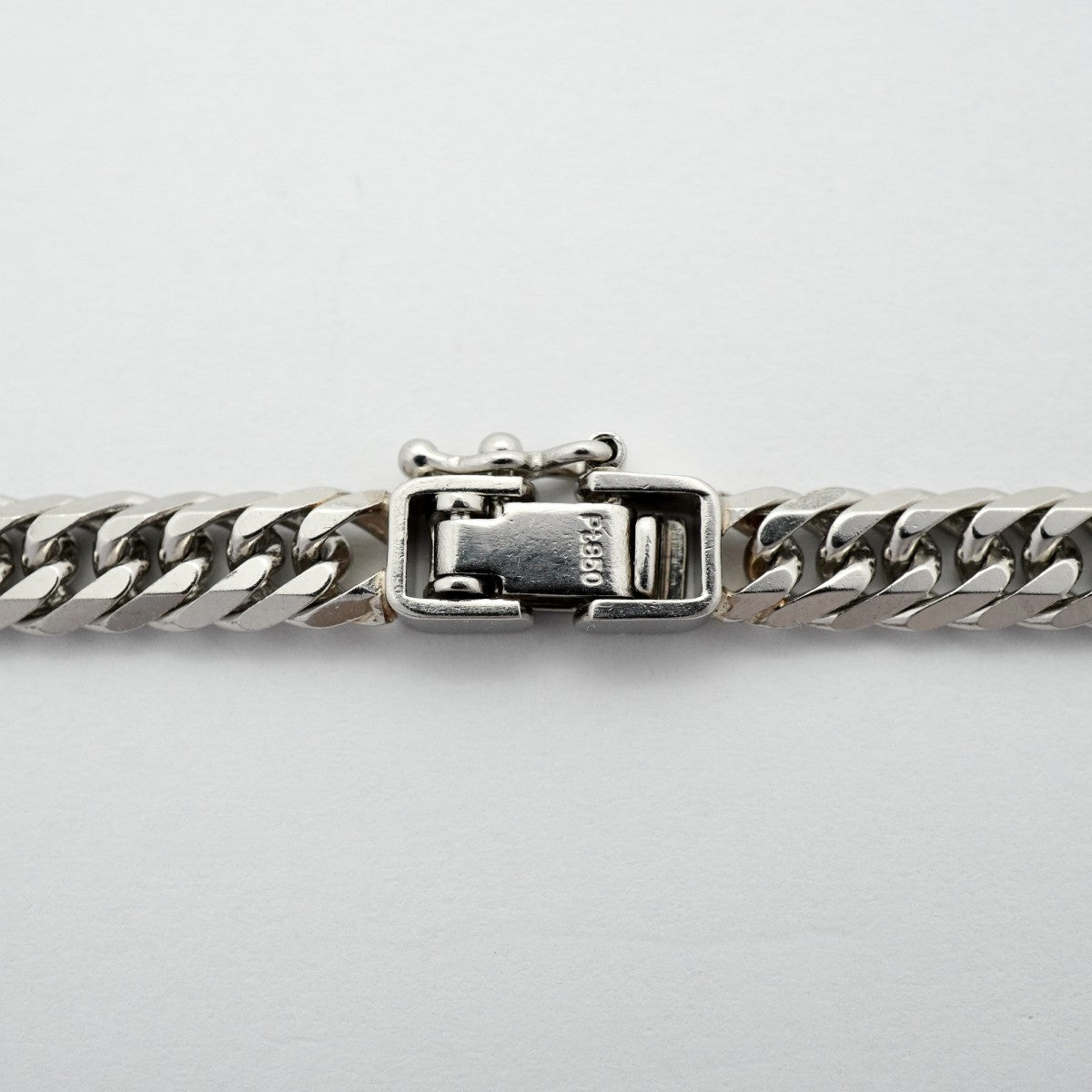 【6khd0056】喜平 ネックレス Pt850 プラチナ 6面 ダブル 60.3cm 50.8g キヘイ【中古】メンズ レディース ユニセックス