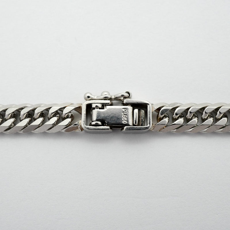 【6khd0056】喜平 ネックレス Pt850 プラチナ 6面 ダブル 60.3cm 50.8g キヘイ【中古】メンズ レディース ユニセックス