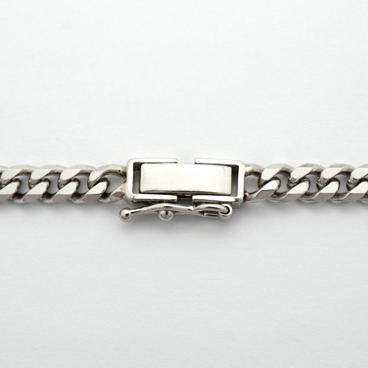 【6khd0057】喜平 ネックレス Pt850 プラチナ 8面 シングル 40.9cm 30.1g キヘイ【中古】メンズ レディース ユニセックス