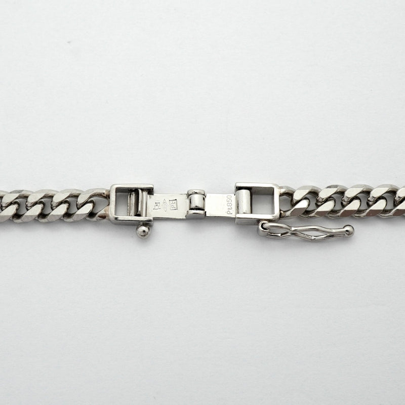 【6khd0057】喜平 ネックレス Pt850 プラチナ 8面 シングル 40.9cm 30.1g キヘイ【中古】メンズ レディース ユニセックス