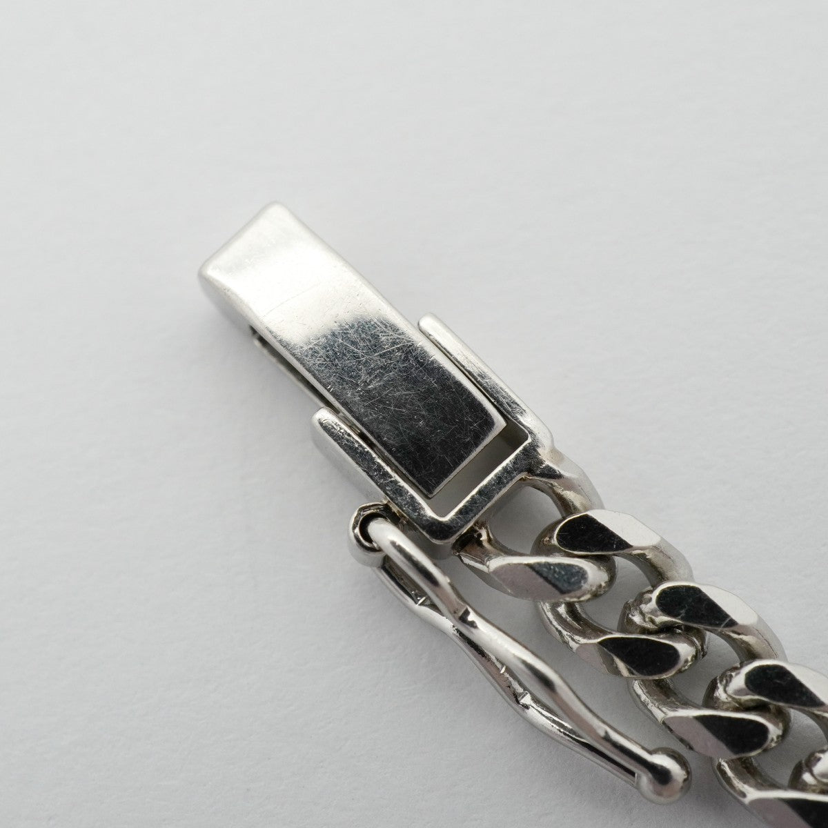 【6khd0057】喜平 ネックレス Pt850 プラチナ 8面 シングル 40.9cm 30.1g キヘイ【中古】メンズ レディース ユニセックス