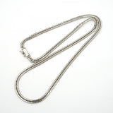 【6khd0059】喜平 ネックレス Pt850 プラチナ トリプル 12面 50.9cm 30.2g キヘイ【中古】メンズ レディース ユニセックス