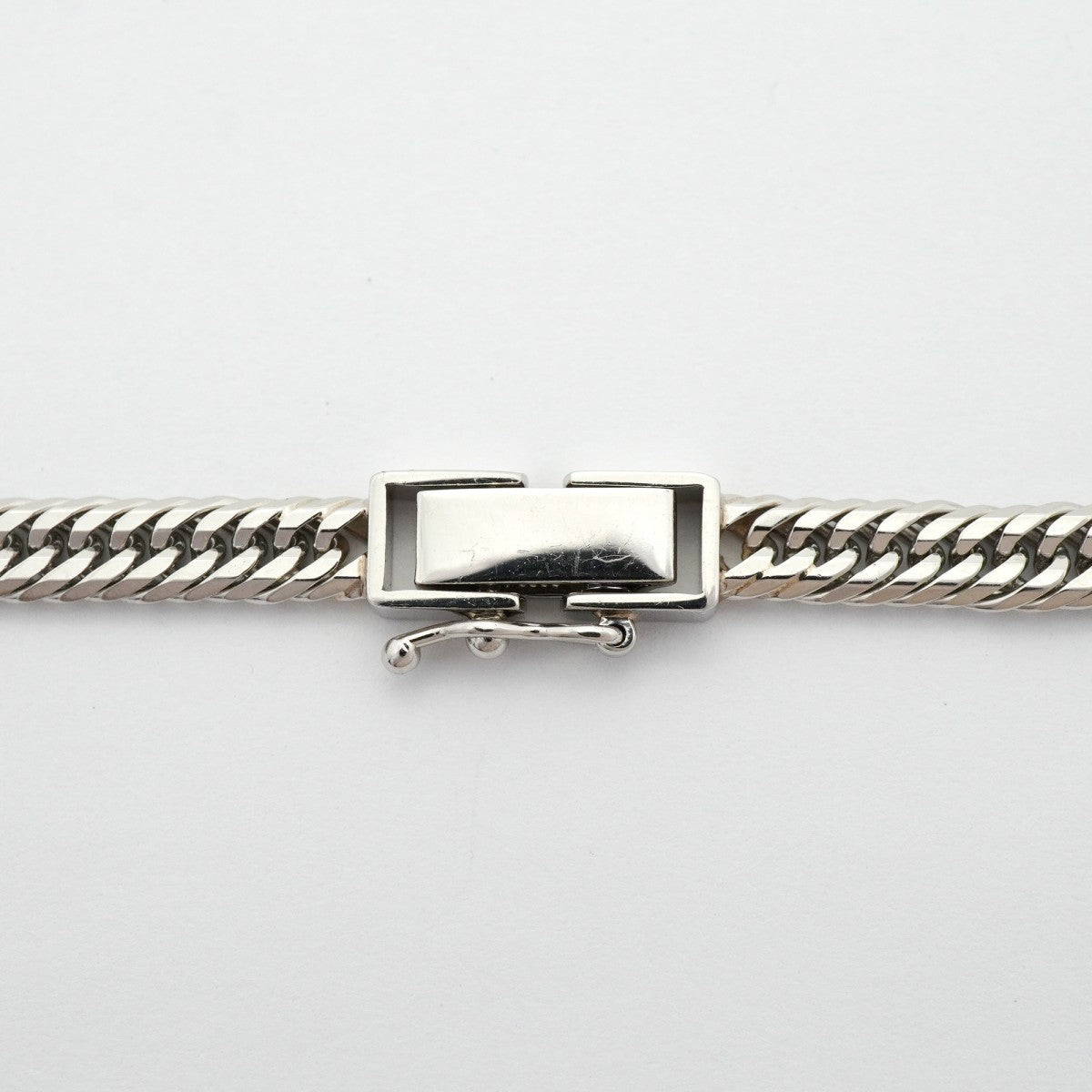 【6khd0059】喜平 ネックレス Pt850 プラチナ トリプル 12面 50.9cm 30.2g キヘイ【中古】メンズ レディース ユニセックス