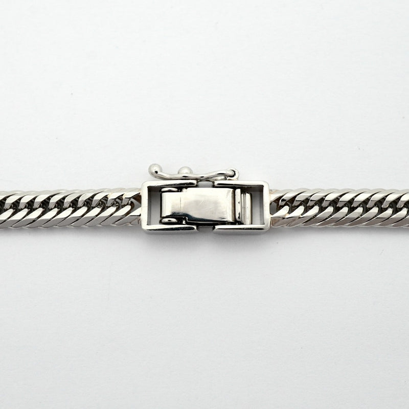 【6khd0059】喜平 ネックレス Pt850 プラチナ トリプル 12面 50.9cm 30.2g キヘイ【中古】メンズ レディース ユニセックス