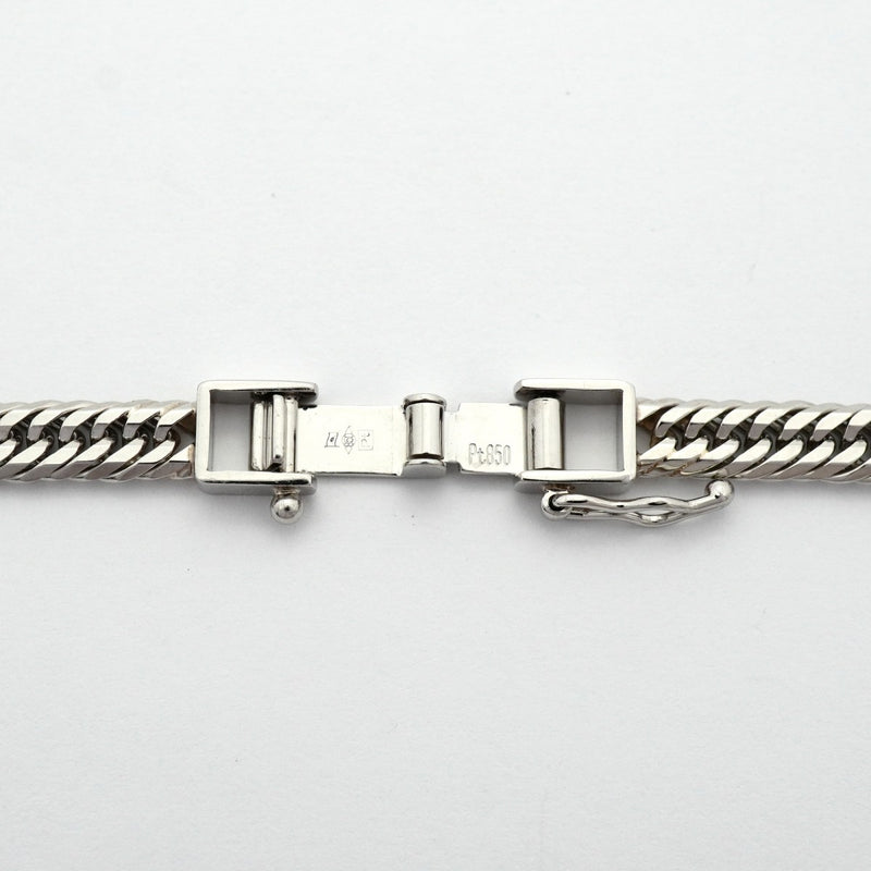 【6khd0059】喜平 ネックレス Pt850 プラチナ トリプル 12面 50.9cm 30.2g キヘイ【中古】メンズ レディース ユニセックス