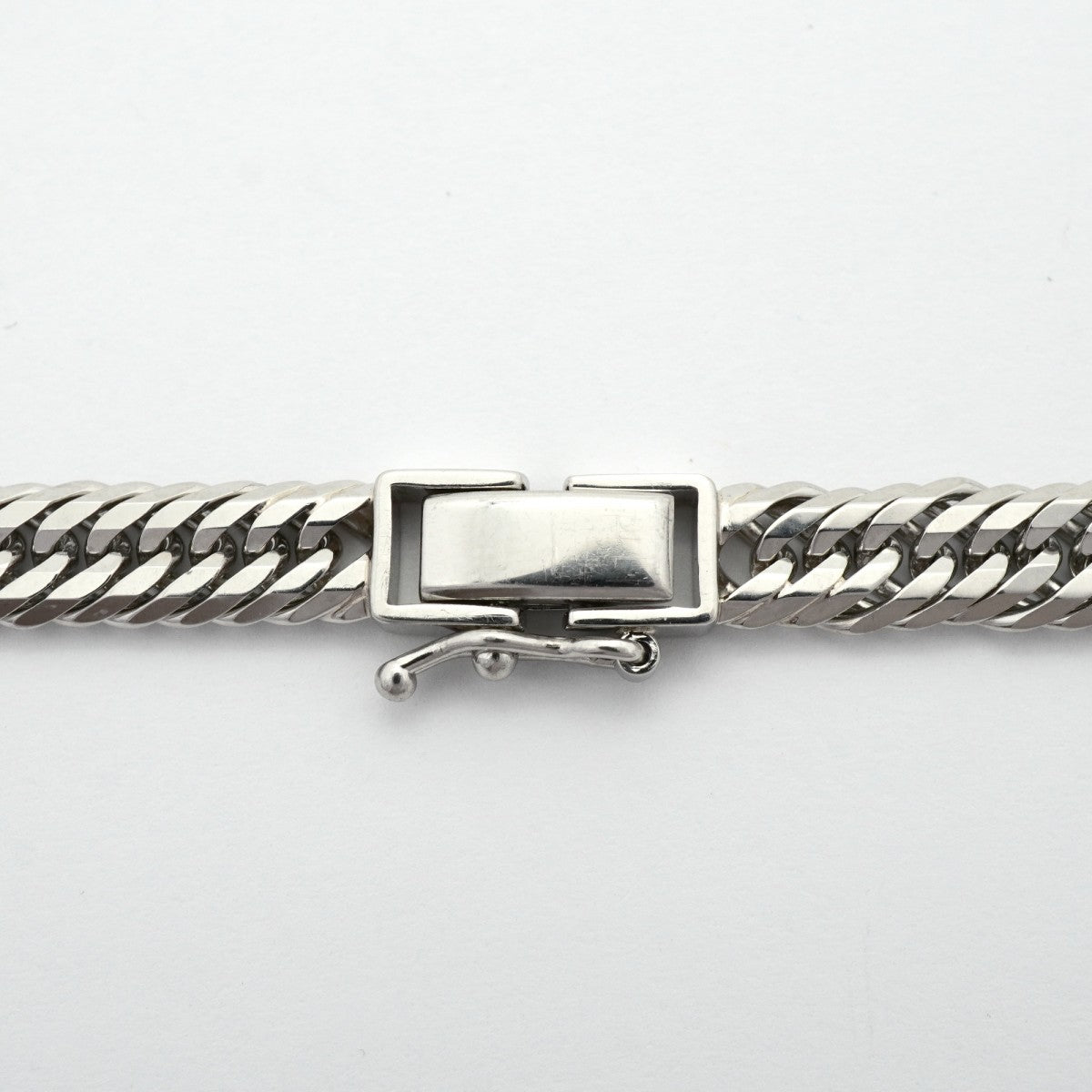 【6khd0061】喜平 ネックレス Pt850 プラチナ トリプル 12面 50.6cm 51.1g キヘイ【中古】メンズ レディース ユニセックス