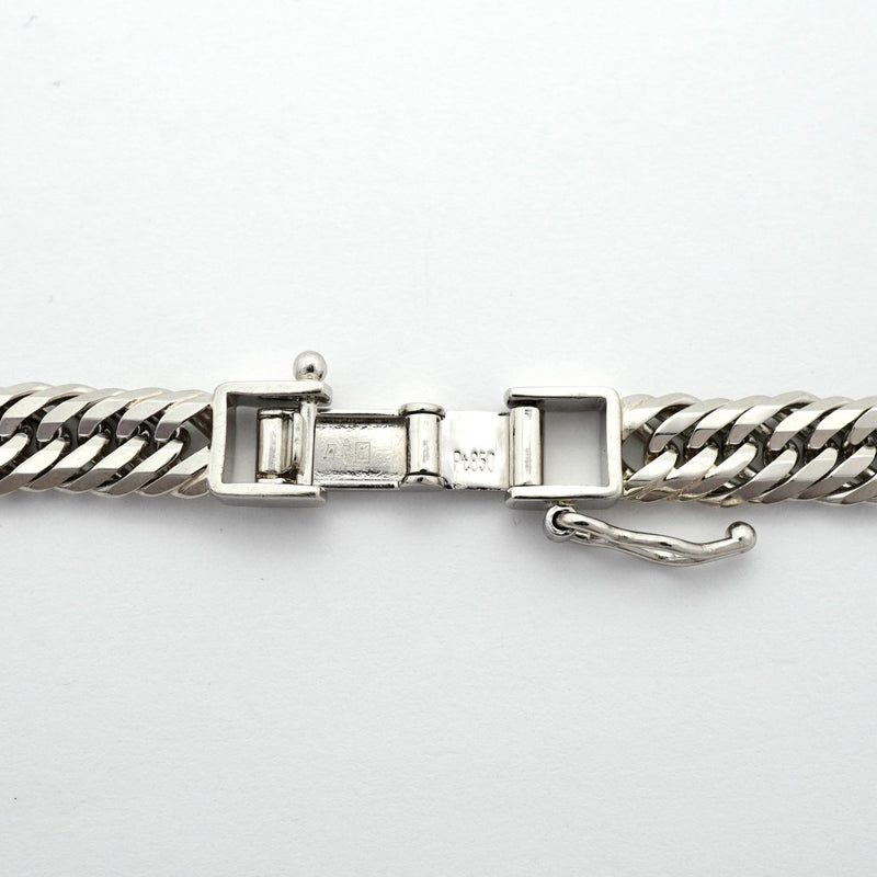 【6khd0061】喜平 ネックレス Pt850 プラチナ トリプル 12面 50.6cm 51.1g キヘイ【中古】メンズ レディース ユニセックス