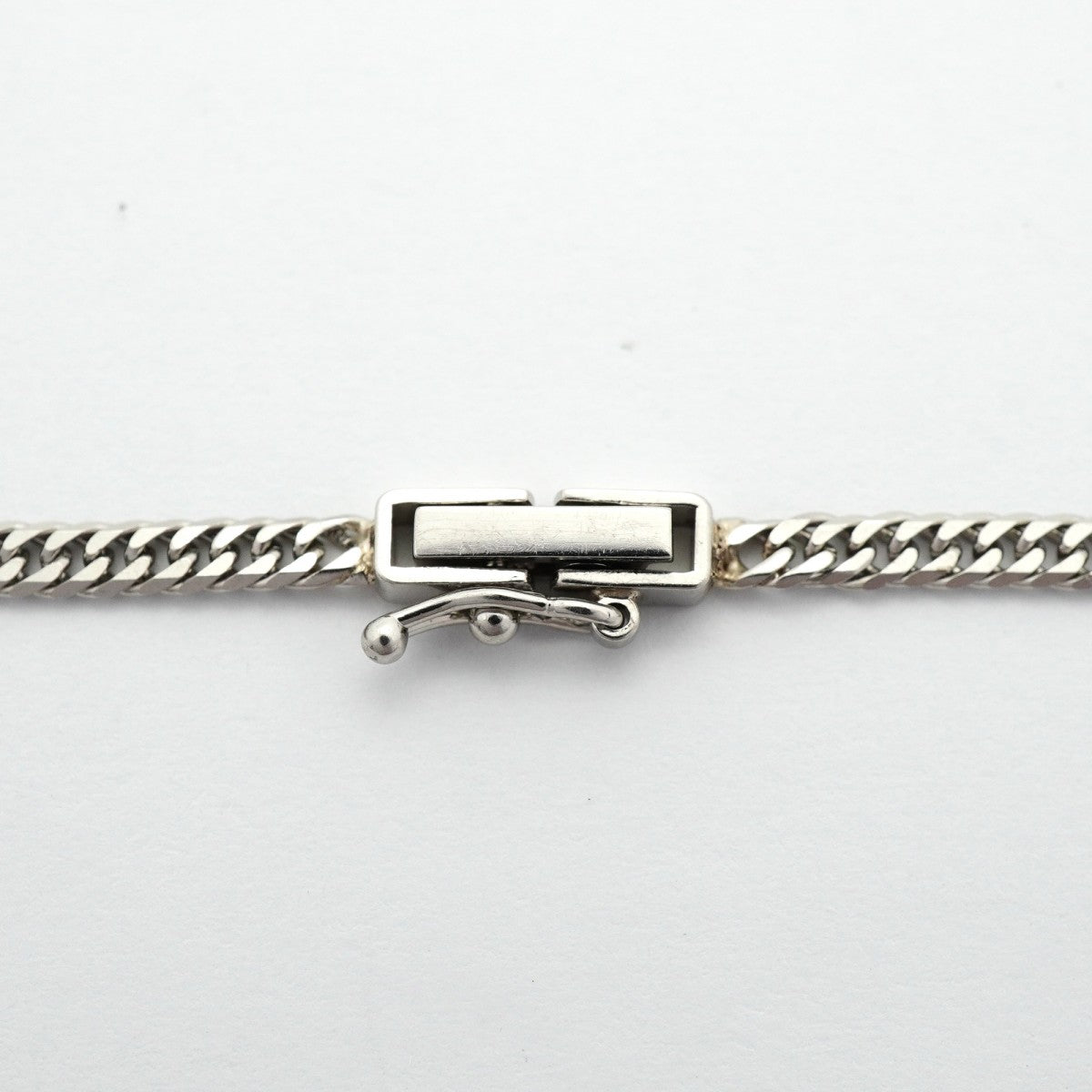【6khd0062】喜平 ネックレス Pt850 プラチナ 6面 ダブル 45.7cm 10.2g キヘイ【中古】メンズ レディース ユニセックス