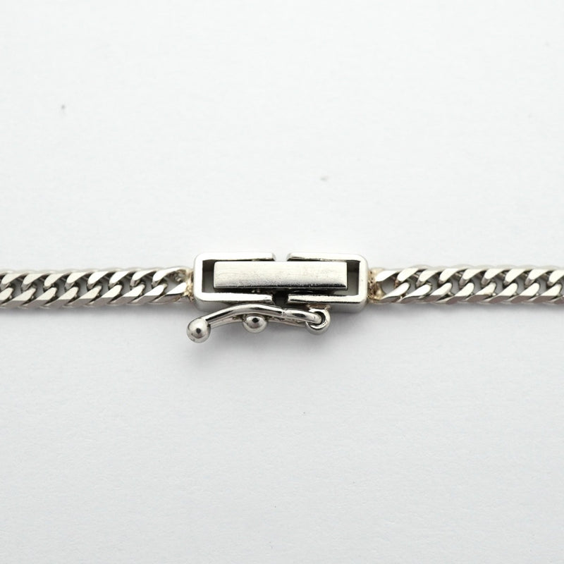 【6khd0062】喜平 ネックレス Pt850 プラチナ 6面 ダブル 45.7cm 10.2g キヘイ【中古】メンズ レディース ユニセックス