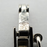 【6khd0062】喜平 ネックレス Pt850 プラチナ 6面 ダブル 45.7cm 10.2g キヘイ【中古】メンズ レディース ユニセックス