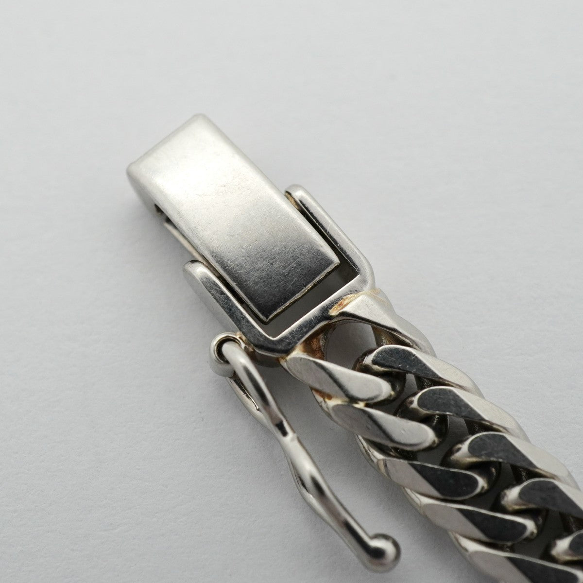 【6khd0063】喜平 ネックレス Pt850 プラチナ 6面 ダブル 50.9cm 50.1g キヘイ【中古】メンズ レディース ユニセックス