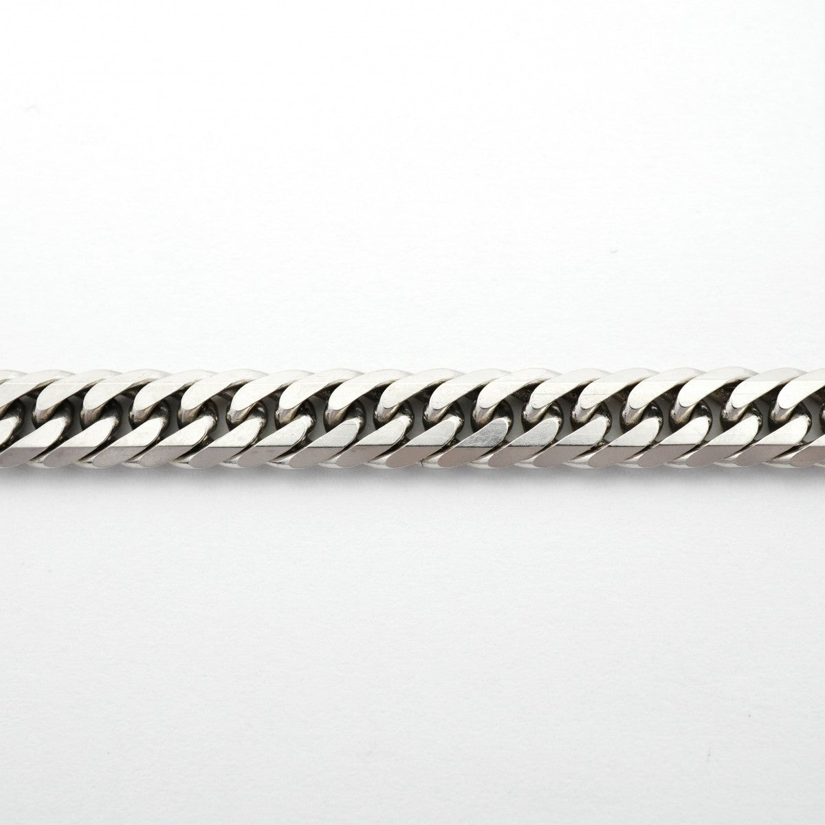 【6khd0063】喜平 ネックレス Pt850 プラチナ 6面 ダブル 50.9cm 50.1g キヘイ【中古】メンズ レディース ユニセックス
