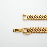 【6khd0067】喜平 ブレスレット K18 ゴールド 6面 ダブル 20.6cm 30.6g キヘイ 18金【中古】メンズ レディース ユニセックス