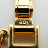 【6khd0067】喜平 ブレスレット K18 ゴールド 6面 ダブル 20.6cm 30.6g キヘイ 18金【中古】メンズ レディース ユニセックス