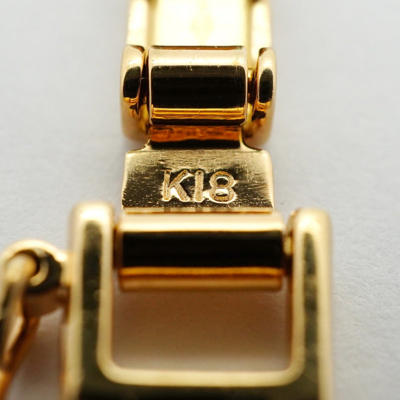 【6khd0067】喜平 ブレスレット K18 ゴールド 6面 ダブル 20.6cm 30.6g キヘイ 18金【中古】メンズ レディース ユニセックス