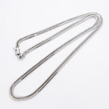 【6khd0069】喜平 ネックレス Pt900 プラチナ 8面 トリプル 50.7cm 30.1g キヘイ【中古】メンズ レディース ユニセックス