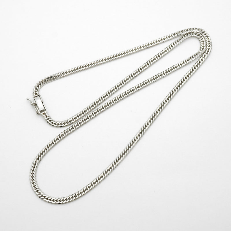 【6khd0070】喜平 ネックレス Pt850 プラチナ 6面 ダブル 50.7cm 20.2g キヘイ【中古】メンズ レディース ユニセックス