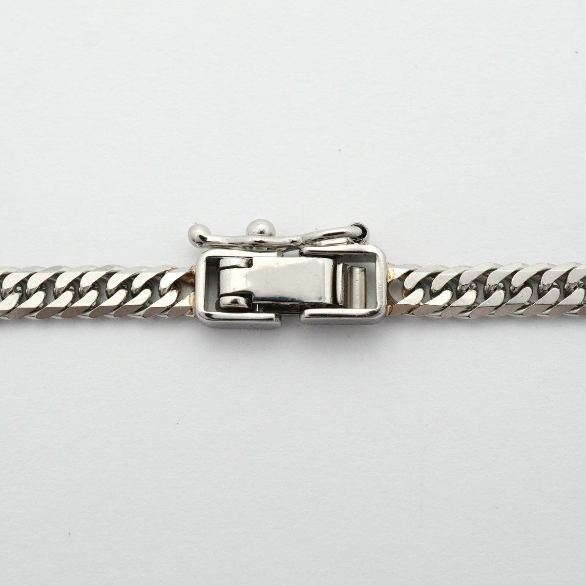 【6khd0070】喜平 ネックレス Pt850 プラチナ 6面 ダブル 50.7cm 20.2g キヘイ【中古】メンズ レディース ユニセックス