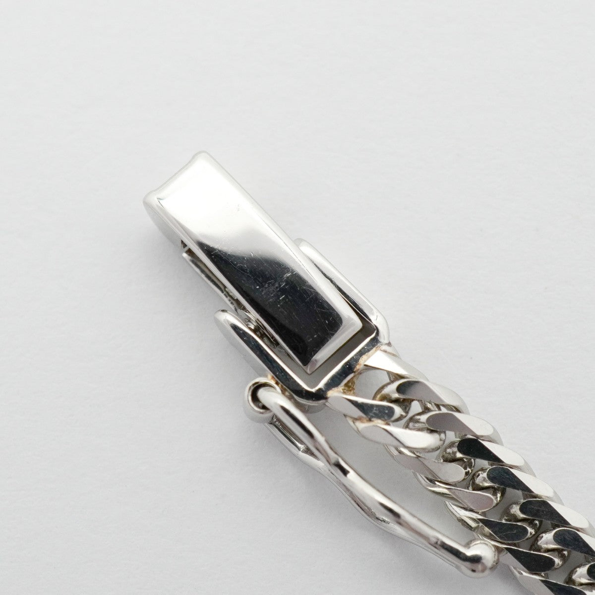 【6khd0070】喜平 ネックレス Pt850 プラチナ 6面 ダブル 50.7cm 20.2g キヘイ【中古】メンズ レディース ユニセックス
