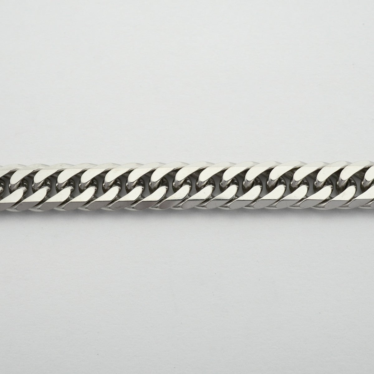 【6khd0071】喜平 ブレスレット Pt850 プラチナ 6面 ダブル 18.1cm 20.2g キヘイ【中古】メンズ レディース ユニセックス