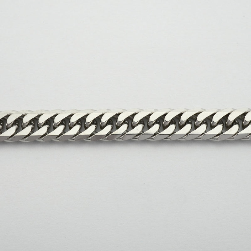 【6khd0071】喜平 ブレスレット Pt850 プラチナ 6面 ダブル 18.1cm 20.2g キヘイ【中古】メンズ レディース ユニセックス