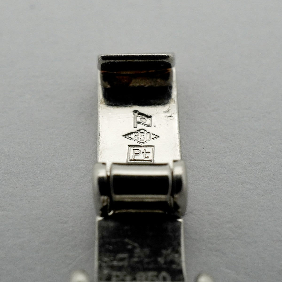 【6khd0071】喜平 ブレスレット Pt850 プラチナ 6面 ダブル 18.1cm 20.2g キヘイ【中古】メンズ レディース ユニセックス