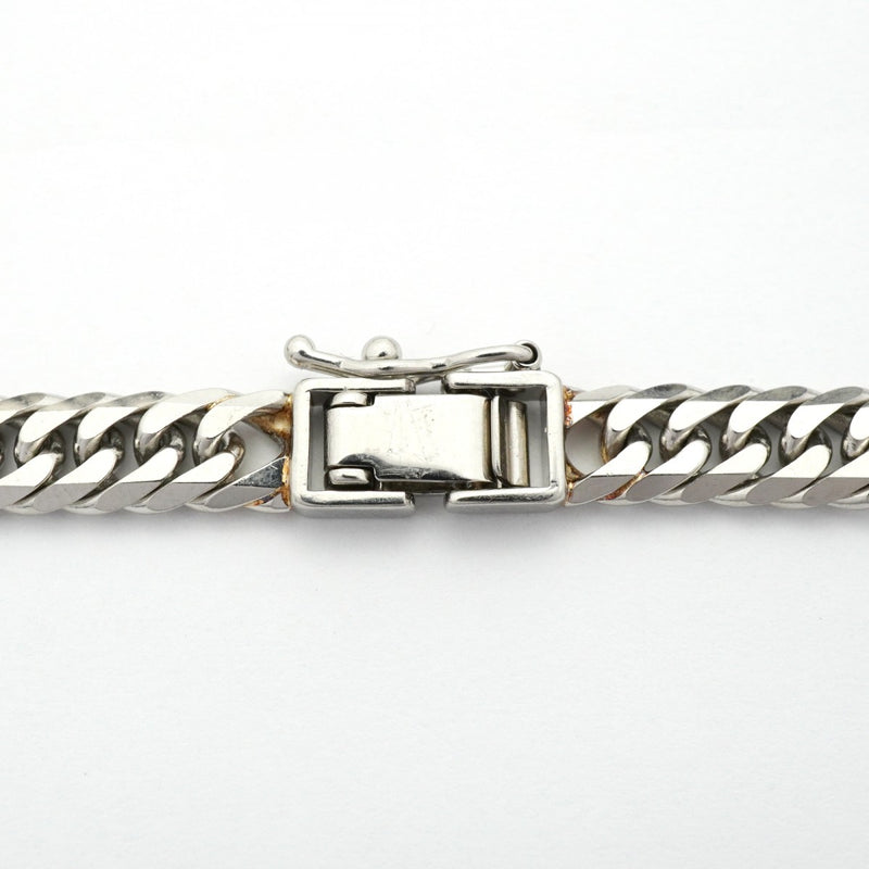 【6khd0071】喜平 ブレスレット Pt850 プラチナ 6面 ダブル 18.1cm 20.2g キヘイ【中古】メンズ レディース ユニセックス