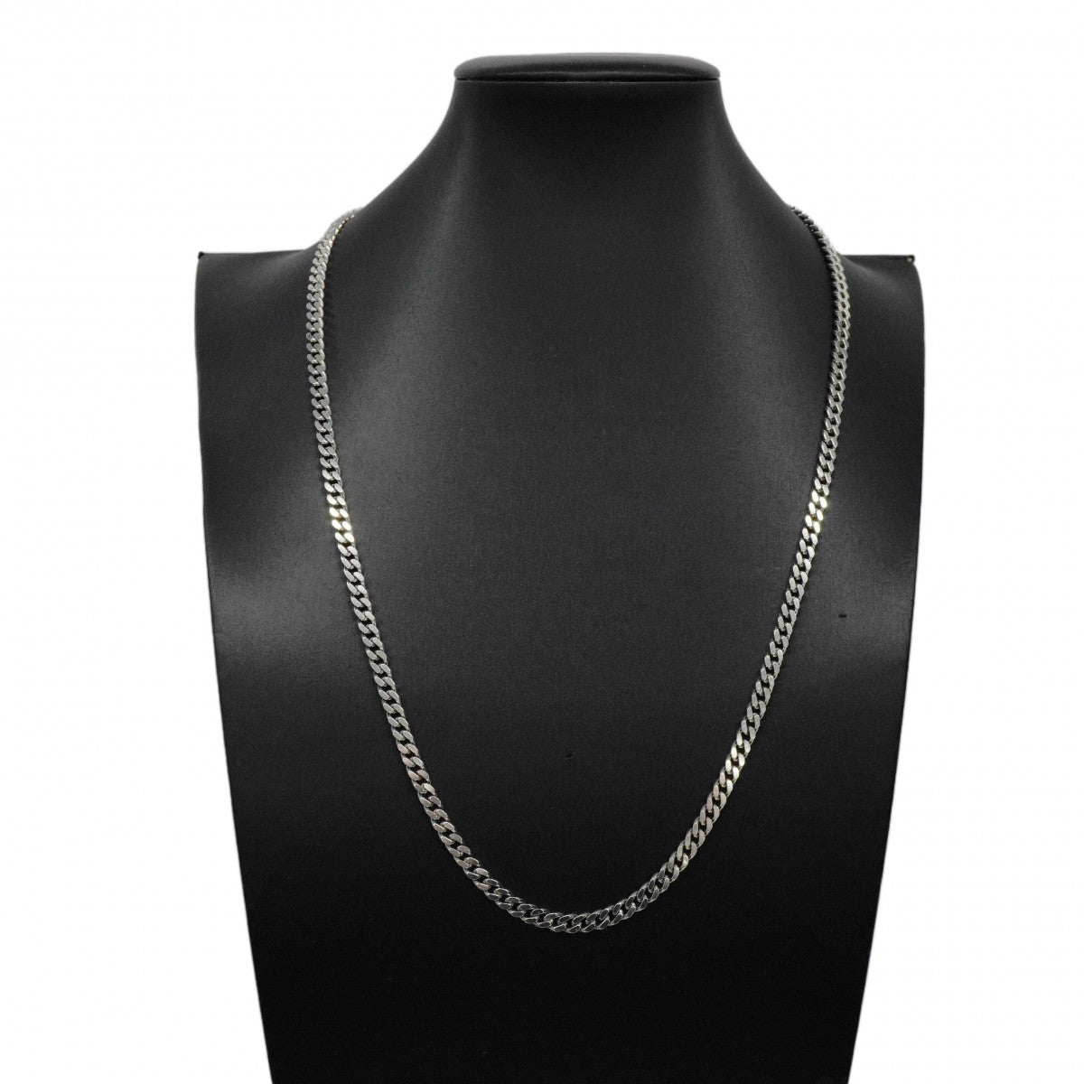 【6khd0073】喜平 ネックレス Pt850 プラチナ 2面 シングル 60.9cm 61.7g キヘイ【中古】メンズ レディース ユニセックス