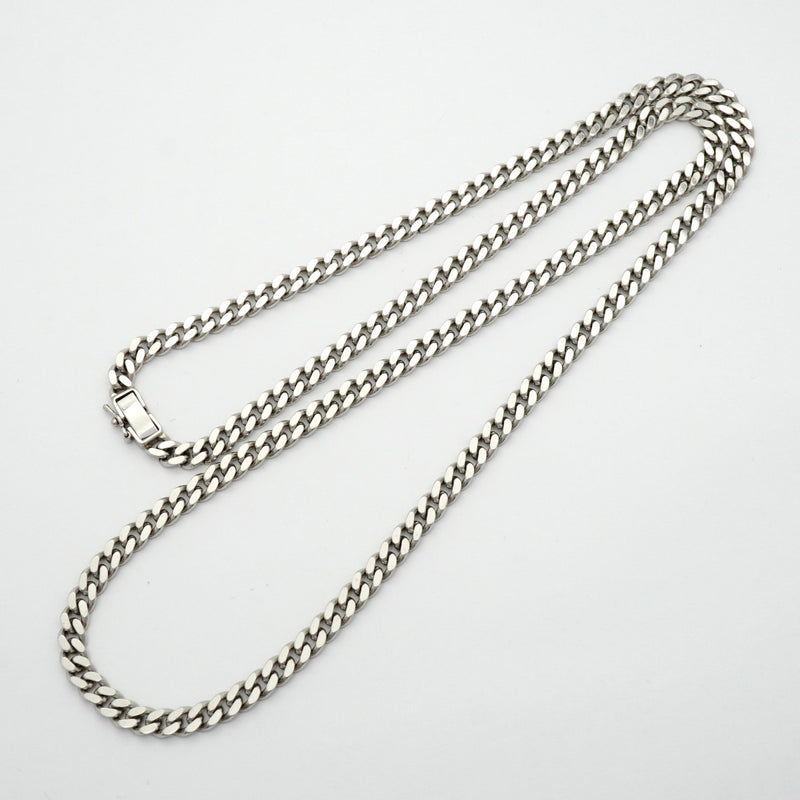 【6khd0073】喜平 ネックレス Pt850 プラチナ 2面 シングル 60.9cm 61.7g キヘイ【中古】メンズ レディース ユニセックス