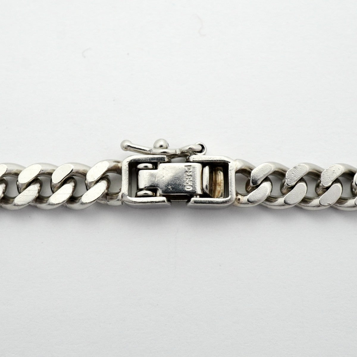 【6khd0073】喜平 ネックレス Pt850 プラチナ 2面 シングル 60.9cm 61.7g キヘイ【中古】メンズ レディース ユニセックス
