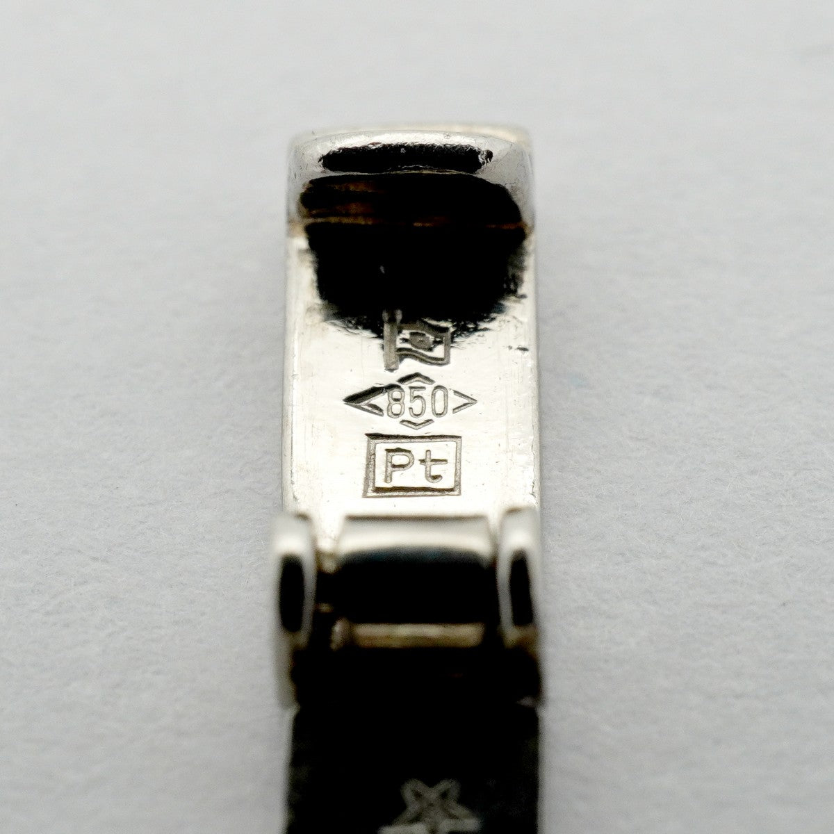 【6khd0073】喜平 ネックレス Pt850 プラチナ 2面 シングル 60.9cm 61.7g キヘイ【中古】メンズ レディース ユニセックス