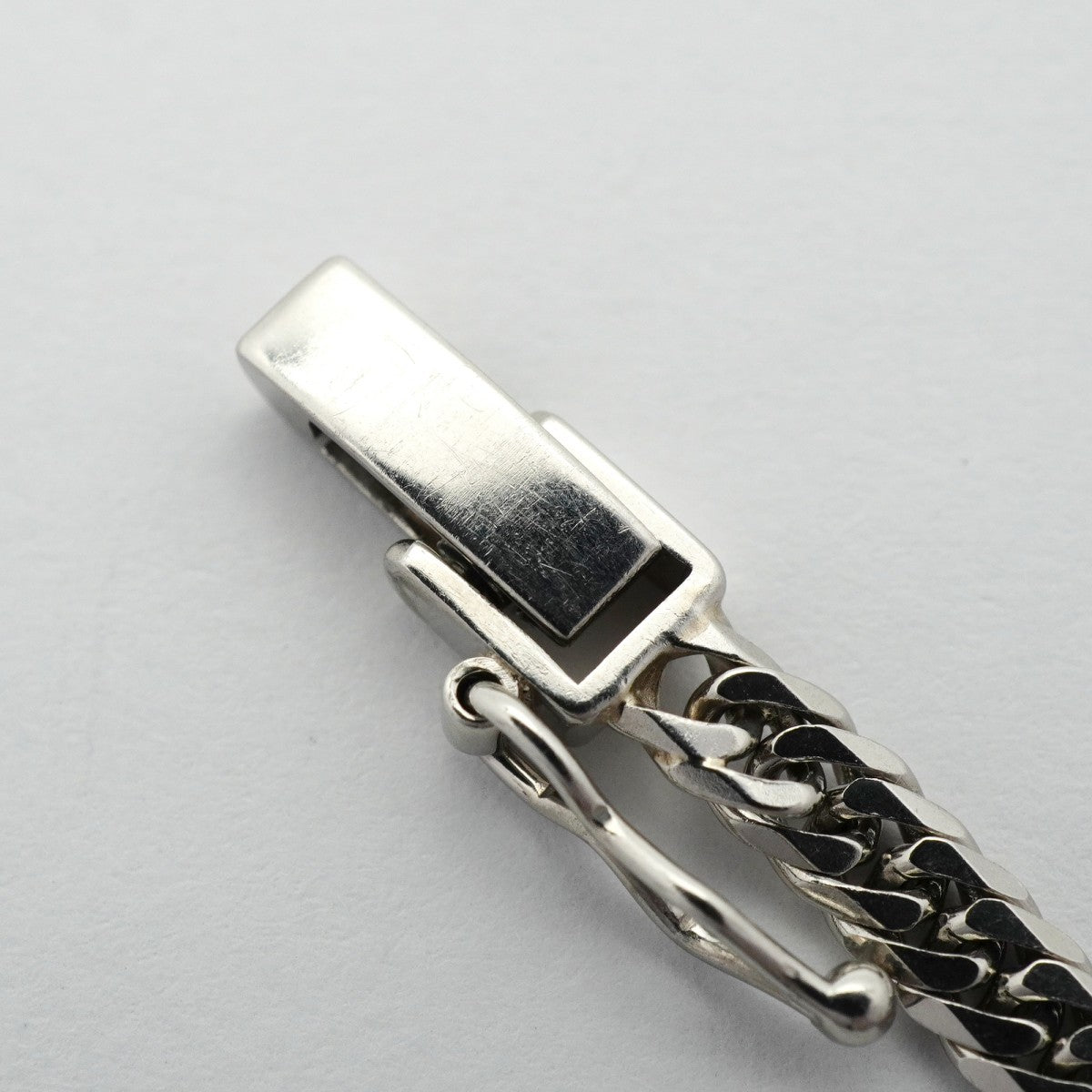 【6khd0074】喜平 ネックレス Pt850 プラチナ 6面 ダブル 50.4cm 20.6g キヘイ【中古】メンズ レディース ユニセックス