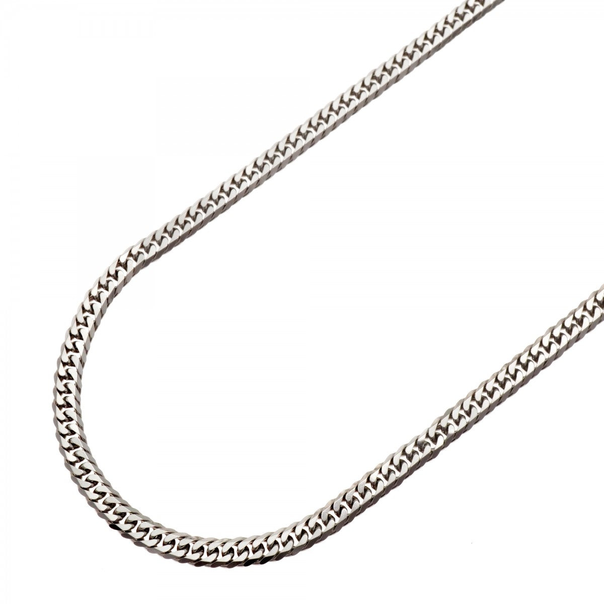 【6khd0074】喜平 ネックレス Pt850 プラチナ 6面 ダブル 50.4cm 20.6g キヘイ【中古】メンズ レディース ユニセックス