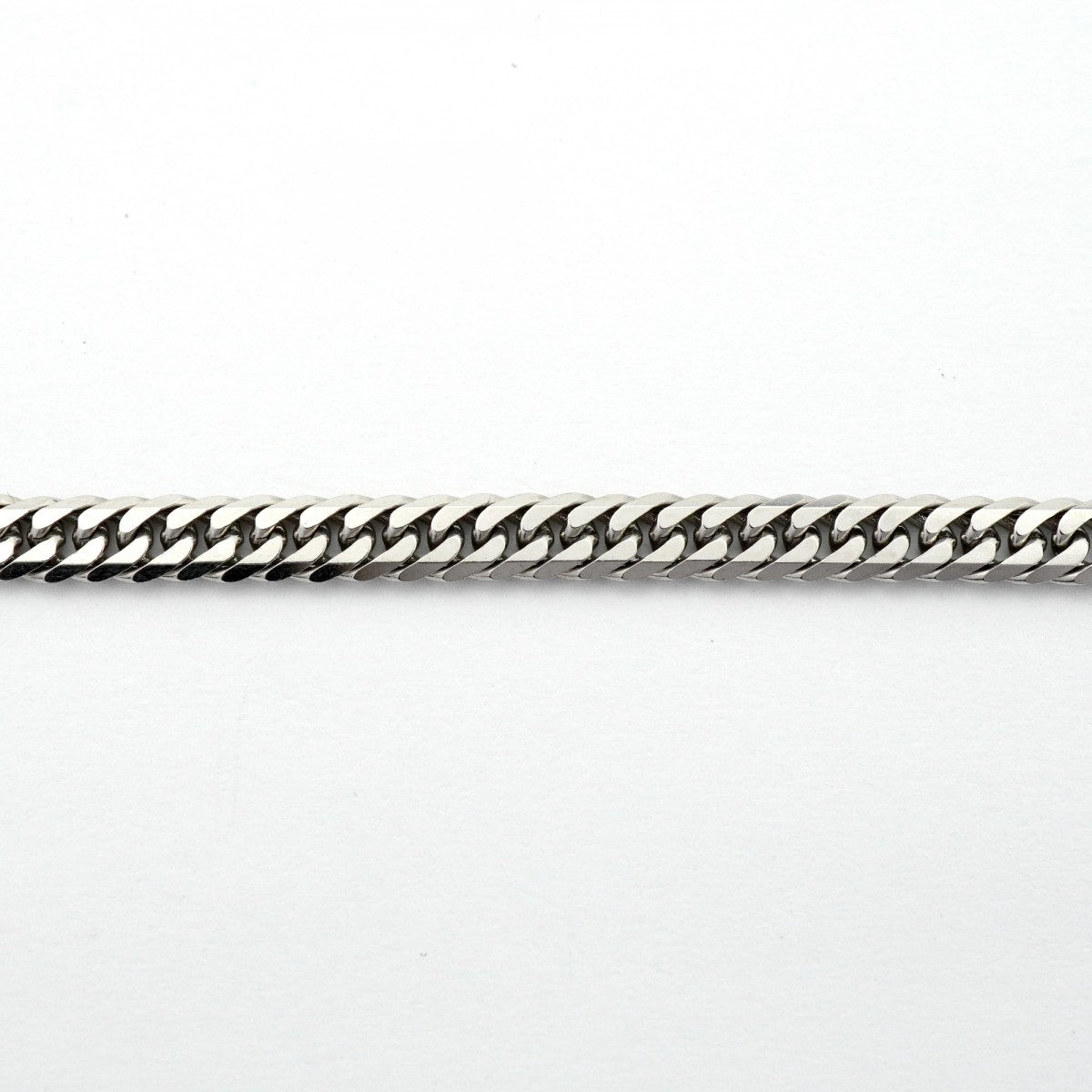 【6khd0074】喜平 ネックレス Pt850 プラチナ 6面 ダブル 50.4cm 20.6g キヘイ【中古】メンズ レディース ユニセックス