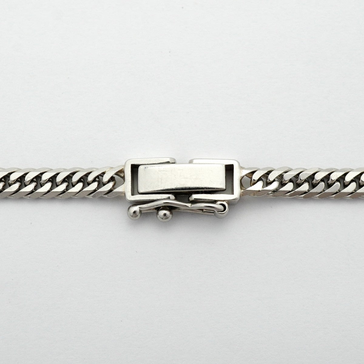 【6khd0074】喜平 ネックレス Pt850 プラチナ 6面 ダブル 50.4cm 20.6g キヘイ【中古】メンズ レディース ユニセックス