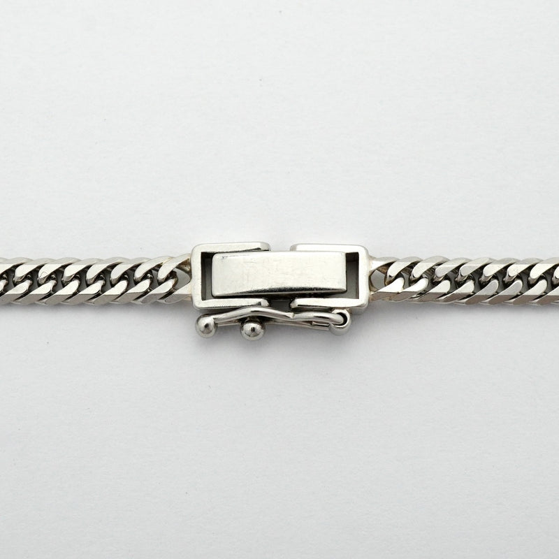【6khd0074】喜平 ネックレス Pt850 プラチナ 6面 ダブル 50.4cm 20.6g キヘイ【中古】メンズ レディース ユニセックス