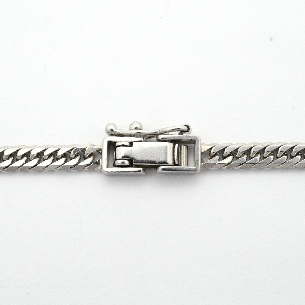 【6khd0074】喜平 ネックレス Pt850 プラチナ 6面 ダブル 50.4cm 20.6g キヘイ【中古】メンズ レディース ユニセックス