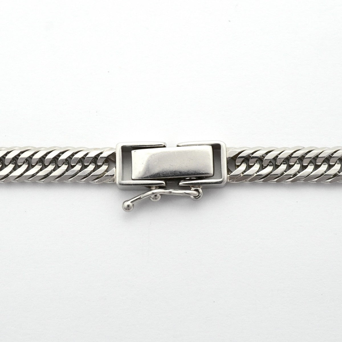 【6khd0075】喜平 ネックレス Pt850 プラチナ トリプル 12面 46cm 27.2g キヘイ【中古】メンズ レディース ユニセックス